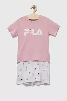 Детская шерстяная пижама Fila, белый
