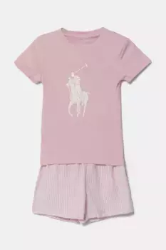 Детская шерстяная пижама Polo Ralph Lauren, розовый