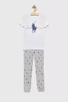 Детская шерстяная пижама Polo Ralph Lauren, серый