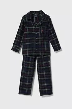 Детская шерстяная пижама Polo Ralph Lauren, зеленый