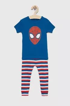 Детская шерстяная пижама X Marvel Gap, синий