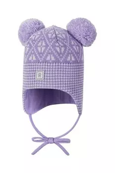 Детская шерстяная шапка Kuuru Reima, фиолетовый