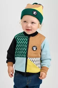 Детская шерстяная шапка Moomin Flinga Reima, зеленый