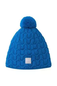 Детская шерстяная шапка Никсунд Reima, синий