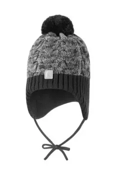 Детская шерстяная шапка Пальякка Reima, черный