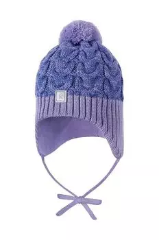 Детская шерстяная шапка Пальякка Reima, фиолетовый