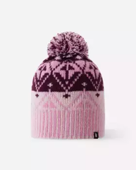 Детская шерстяная шапка Pohjoinen Reima, цвет Pale Rose