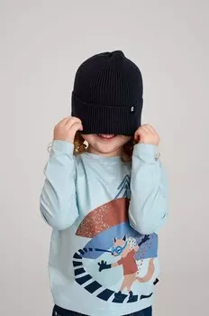 Детская шерстяная шапка Reissari Reima, черный