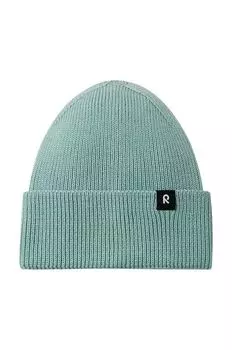 Детская шерстяная шапка Reissari Reima, зеленый