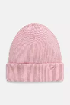 Детская шерстяная шапка United Colors of Benetton, розовый