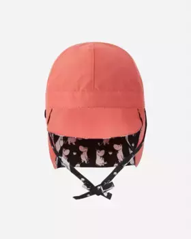 Детская шляпа от солнца Муми-тролль Солскидд Reima, цвет Black