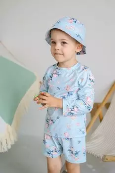 Детская шляпа ПИКСИ Jamiks, бирюзовый