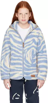 Детская сине-белая куртка Uberto Molo