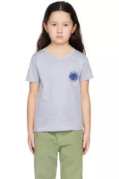 Детская синяя футболка Poeh Morley