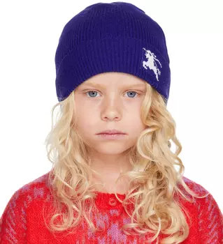 Детская синяя шапочка EKD Burberry