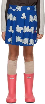 Детская синяя юбка с облаками The Animals Observatory