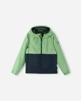 Детская складная ветровка Arvo Reima, цвет Calm Green