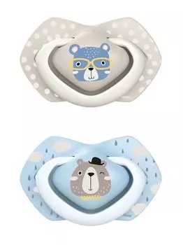 Детская соска Canpol Babies Bonjour Paris 6-18m, 2 op.