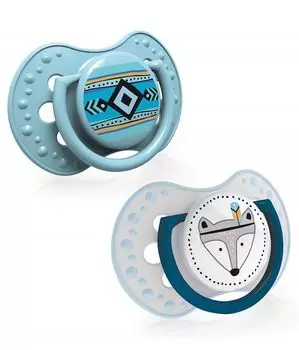 Детская соска Lovi Indian Summer Boy 0-3m, 2 op.
