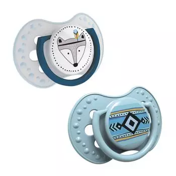 Детская соска Lovi Indian Summer Boy 18m+, 2 шт