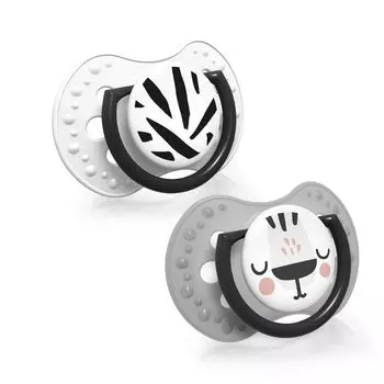Детская соска Lovi Salt & Pepper 18+m, 2 шт