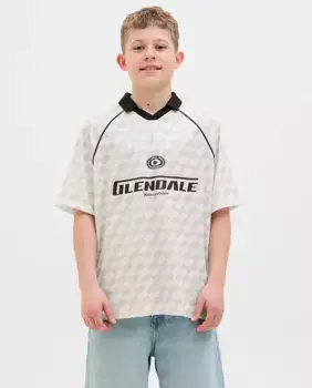 Детская спортивная футболка свободного покроя Jack & Jones, белый