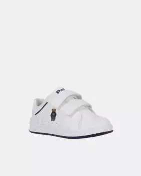 Детская спортивная обувь cirre adhesive heritage court iv ez bear Polo Ralph Lauren, белый