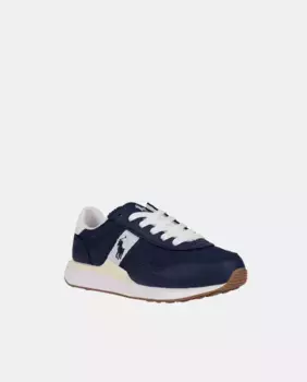 Детская спортивная обувь со шлейфом 89 спортивными шнурками Polo Ralph Lauren, синий