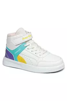 Детская спортивная обувь унисекс Jump, бело-желтый