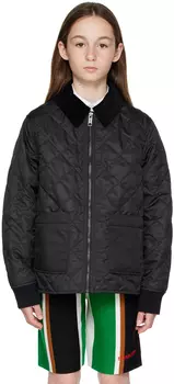 Детская стеганая куртка Black Diamond Burberry