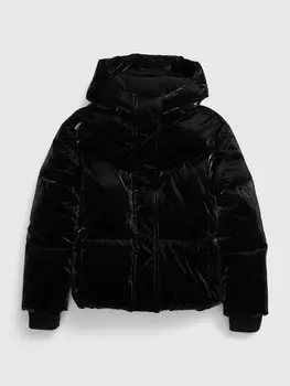 Детская стеганая куртка Gap, черный