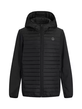 Детская стеганая куртка Jack & Jones, черный