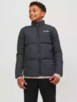 Детская стеганая куртка Jack & Jones Jack & Jones Junior, черный