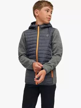 Детская стеганая куртка Jack & Jones, серый