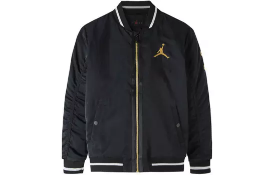 Детская стеганая куртка Jordan, цвет Black