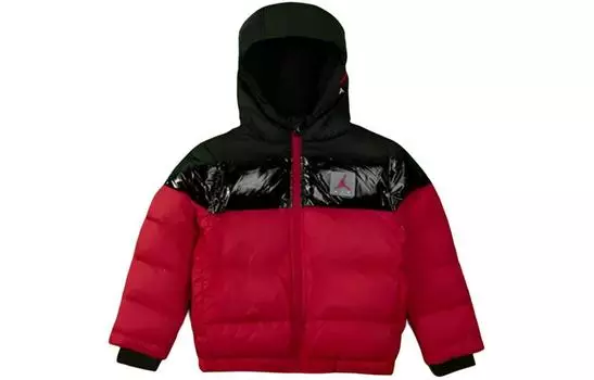 Детская стеганая куртка Jordan, цвет Gym Red