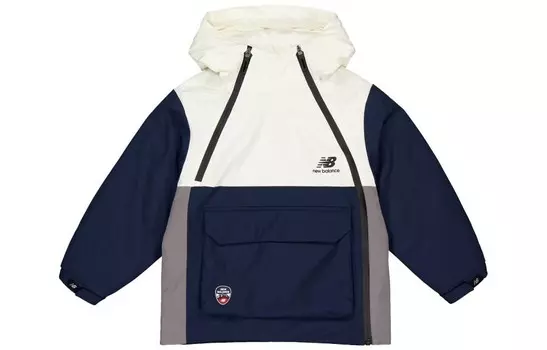 Детская стеганая куртка New Balance, цвет Navy