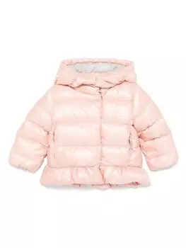 Детская стеганая куртка Ralph Lauren Ralph Lauren Kids, розовый