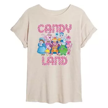 Детская струящаяся футболка Candy Land Licensed Character, бежевый