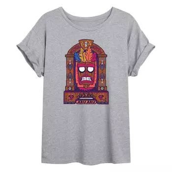Детская струящаяся футболка Crash Bandicoot Aku Licensed Character
