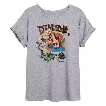 Детская струящаяся футболка Crash Bandicoot Dingodile Licensed Character