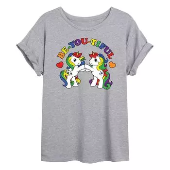 Детская струящаяся футболка My Little Pony BE YOU TIFUL Licensed Character