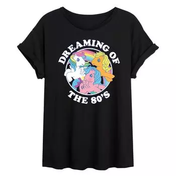 Детская струящаяся футболка My Little Pony в стиле 80-х годов Licensed Character