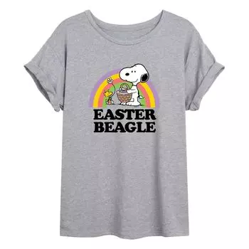 Детская струящаяся футболка Peanuts «Пасхальный бигль» Licensed Character