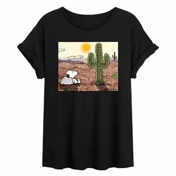 Детская струящаяся футболка Peanuts Snoopy Desert Licensed Character