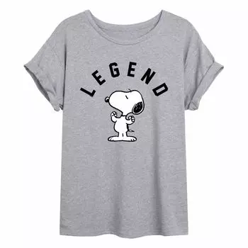 Детская струящаяся футболка Peanuts Snoopy Legend Licensed Character
