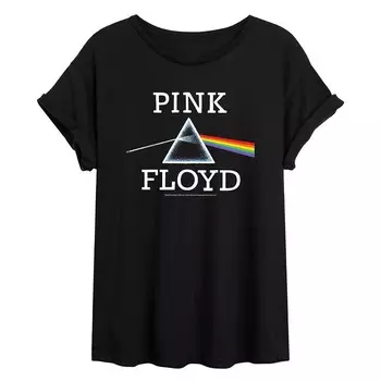Детская струящаяся футболка Pink Floyd Dark Side Of The Moon Licensed Character, черный