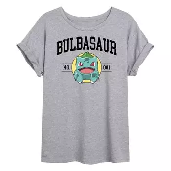 Детская струящаяся футболка Pokemon Bulbasaur Licensed Character