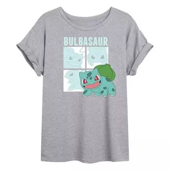 Детская струящаяся футболка Pokemon Bulbasaur Licensed Character