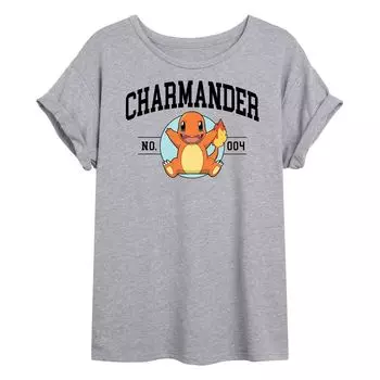 Детская струящаяся футболка Pokemon Charmander Licensed Character
